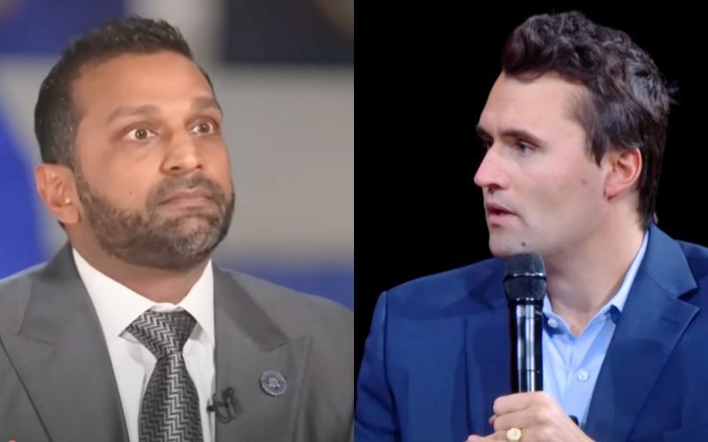 Charlie Kirk Assassination: Kash Patel Caught Red-Handed   – EVOL