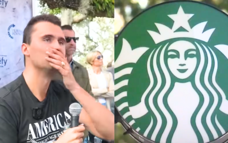 Woman Orders Charlie Kirk’s Starbucks Drink   – EVOL