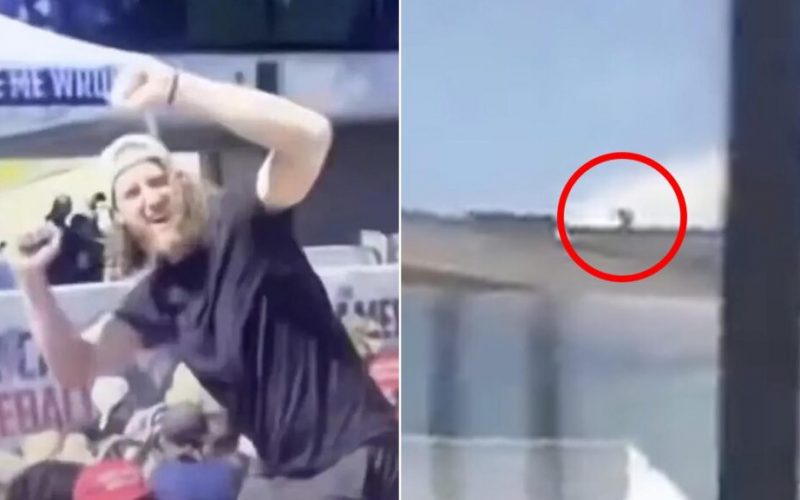 Watch: Man in Crowd at Charlie Kirk Shooting Seen Cheering and Looking Back After Gunshot   – EVOL